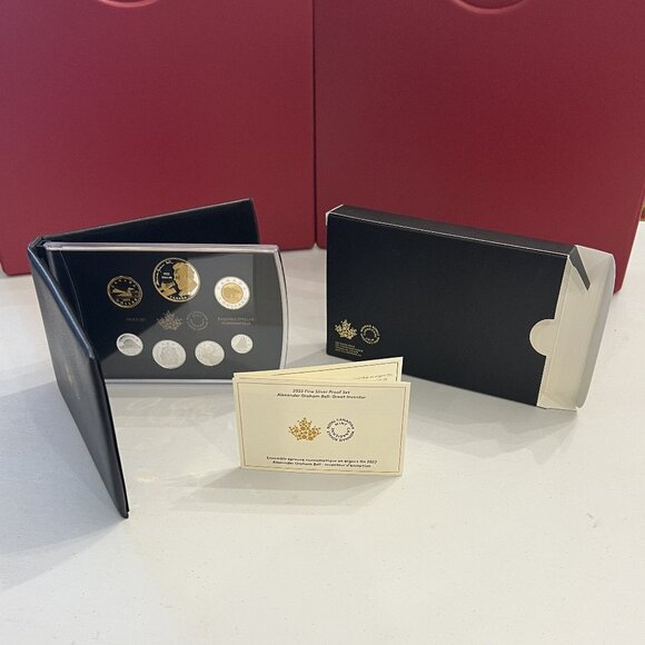 2022 Pure Silver Proof Set  'Alexander Graham Bell: Great Inventor'! - Picture 1 of 16
